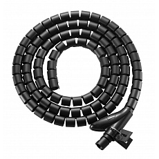 EVOLVEO CableHold, organizér kabelů, 2,5 m x 2 cm, samosvorný, černý EVOLVEO CableHold, organizér kabelů, 2,5 m x 2 cm, samosvorný, černý