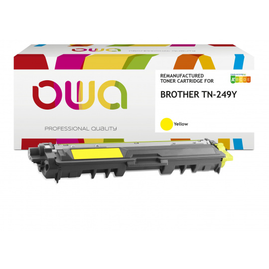 OWA Armor toner kompatibilní s Brother TN-249Y, 4000st, žlutá/yellow