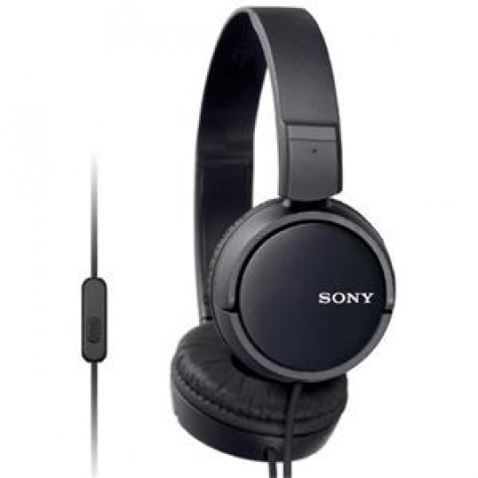 SONY MDR-ZX110AP Uzavřená sluchátka na uši - Black