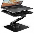 AXAGON STND-LRB hliníkový stojan na notebook 10"-17.3" nastavitelná výška a úhel, otočný, černý