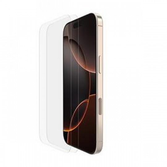 Belkin SCREENFORCE™ Tempered Glass 2 Packs - 17, 16 Pro Belkin SCREENFORCE™ Tempered Glass 2 Packs - 17, 16 Pro
