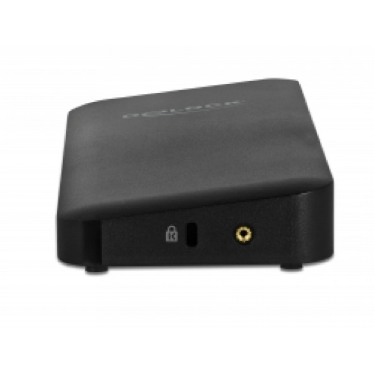 Delock Dokovací stanice USB Type-C™ DP 1.4 4K - HDMI / DP 1.4 / USB 3.2 / LAN / PD 3.0