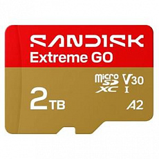 SanDisk Extreme GO MicroSD UHS-I 2TB 240MB/s(R) / 160MB/s(W) SanDisk Extreme GO MicroSD UHS-I 2TB 240MB/s(R) / 160MB/s(W)