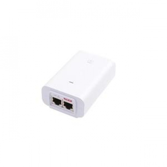 Ubiquiti U-POE - Gigabitový PoE injektor 48V/0.32A (15,4W) - bílý
