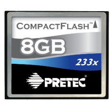 PRETEC CompactFlash 8GB 233x PRETEC CompactFlash 8GB 233x