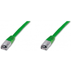 Patchkabel STP,Cat6,2xRJ45, 7m zelený