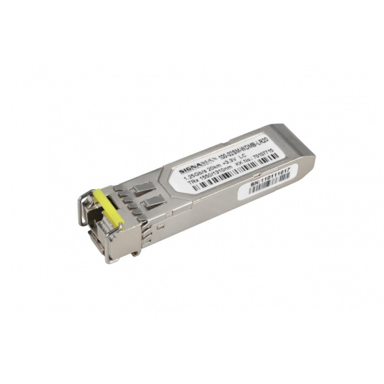 Signamax 100-32WDMB-LR20 1G SFP optický WDM modul SM 1550nm LC, 20km, DDM - Cisco komp.