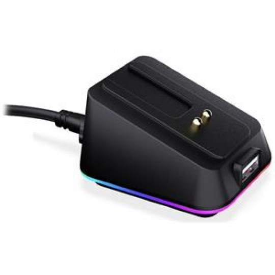 Endorfy Dokovací stanice, pro Endorfy LIV Wireless a LIV Plus Wireless, USB-C, USB, RGB, černá