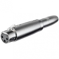 PremiumCord XLR mikrofonní redukce, XLR female - Jack 6,3mm mono female PremiumCord XLR mikrofonní redukce, XLR female - Jack 6,3mm mono female