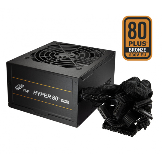 FSP HYPER 80+ PRO/650W/ATX 3.1/80PLUS Bronze 230V/Bulk FSP HYPER 80+ PRO/650W/ATX 3.1/80PLUS Bronze 230V/Bulk