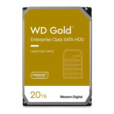 WD Gold/20 TB/HDD/3.5"/SATA/7200 RPM/5R