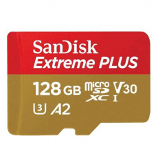 SanDisk Extreme Plus microSDXC 128GB 170MB/s +ada. SanDisk Extreme Plus microSDXC 128GB 170MB/s +ada.