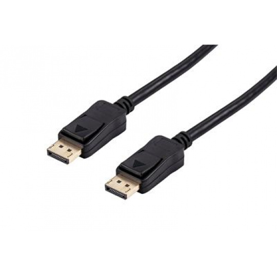 Kabel C-TECH DisplayPort 1.2, 4K@60Hz, M/M, 0,5m