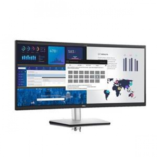 Dell Professional P3424WE/LCD 34"/5ms/1000:1/HDMI/DP/USB-C/DOCK/DP/RJ45/WQHD(3440x1440)/IPS panel/zakriveny/cerny