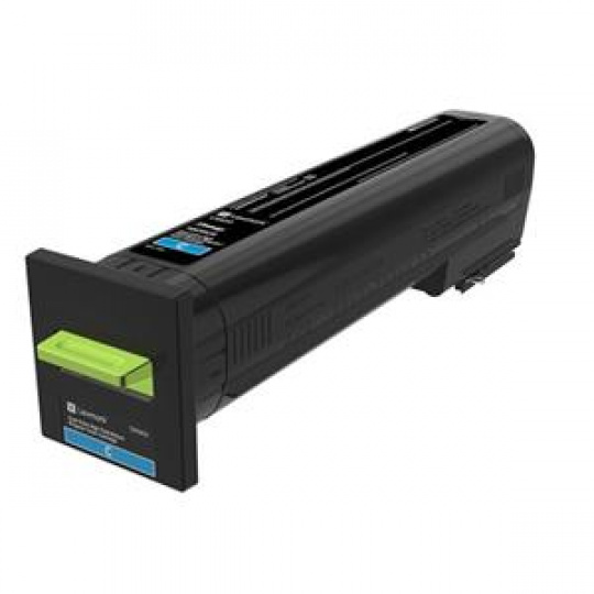 Lexmark CS820 Cyan Extra High Yield Return Program Toner Cartridge - 22 000 stran