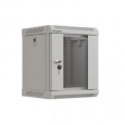 LANBERG RACKOVÁ SKŘÍŇ 10" NÁSTĚNNÁ 6U/300X300 (v rozloženém stavu) S PROSKLENÝMI DVEŘMI ŠEDÁ