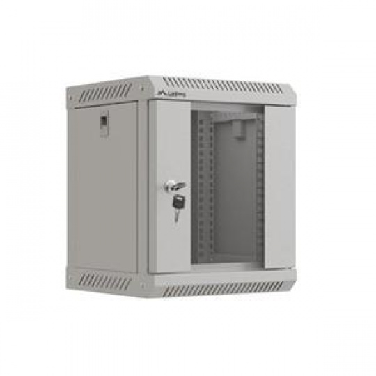 LANBERG RACKOVÁ SKŘÍŇ 10" NÁSTĚNNÁ 6U/300X300 (v rozloženém stavu) S PROSKLENÝMI DVEŘMI ŠEDÁ LANBERG RACKOVÁ SKŘÍŇ 10" NÁSTĚNNÁ 6U/300X300 (v rozloženém stavu) S PROSKLENÝMI DVEŘMI ŠEDÁ