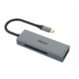 AKASA USB 3.2 Type-C čtečka karet