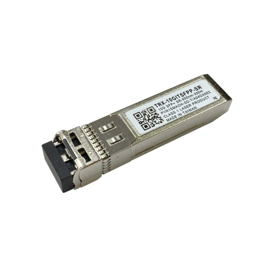 QNAP optický modul TRX-10GITSFPP-SR (1x 10Gb SFP+ port, 850nm SR, do 300m při teplotě -40 ~85)