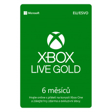 ESD XBOX - Zlaté členství Xbox Live Gold - 6 měsíců (EuroZone) ESD XBOX - Zlaté členství Xbox Live Gold - 6 měsíců (EuroZone)