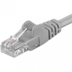 Premiumcord Patch kabel CAT6a S-FTP, RJ45-RJ45, AWG 26/7 1,5m šedá