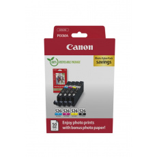 Canon cartridge CLI-526 Bk/C/M/Y/MultiPack PHOTO VALUE / 4x9ml Canon cartridge CLI-526 Bk/C/M/Y/MultiPack PHOTO VALUE / 4x9ml