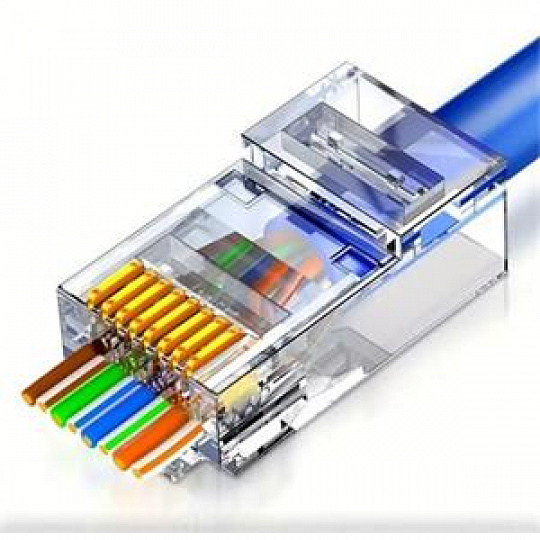 PremiumCord průchozí konektor RJ45 8pinů UTP Cat6 PremiumCord průchozí konektor RJ45 8pinů UTP Cat6