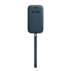 iPhone 12|12Pro Leather Sleeve wth MagSafe B.Blue iPhone 12|12Pro Leather Sleeve wth MagSafe B.Blue