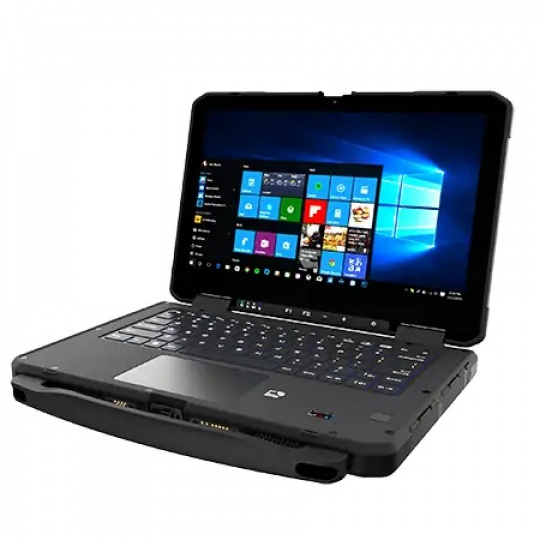 Winmate L140TG-3 - 13.3" odolný notebook/i5-1135G7/8GB/256GB/Win 10 IOT/Fanless/IP65