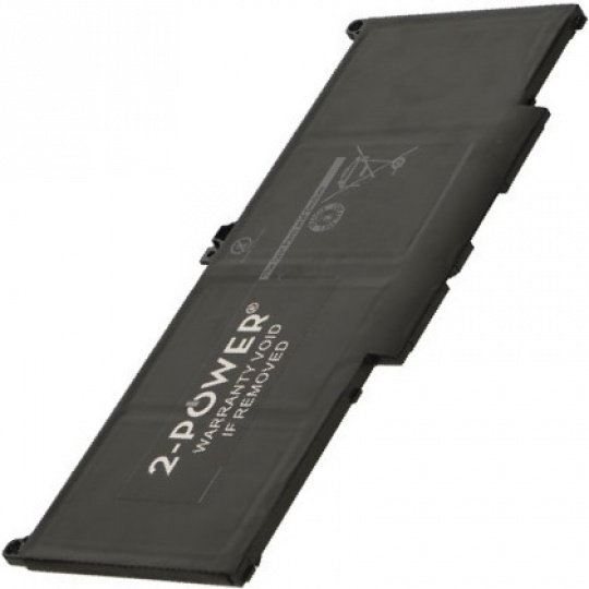 2-POWER Baterie 7,6V 7500mAh pro Dell Latitude 7300, Latitude 7400