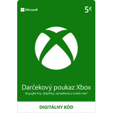 ESD XBOX - Dárková karta Xbox 5 EUR ESD XBOX - Dárková karta Xbox 5 EUR