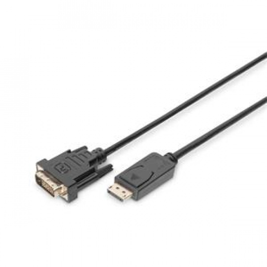 Digitus DisplayPort připojovací kabel, DP/M- DVI (24+1)/M 2.0m