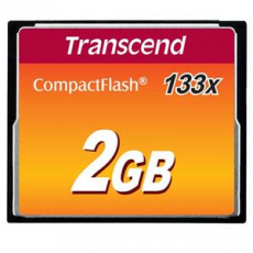 Transcend 2GB CF (133X) paměťová karta (MLC) Transcend 2GB CF (133X) paměťová karta (MLC)