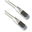 DATACOM Patch cord FTP CAT5E 0,5m bílý