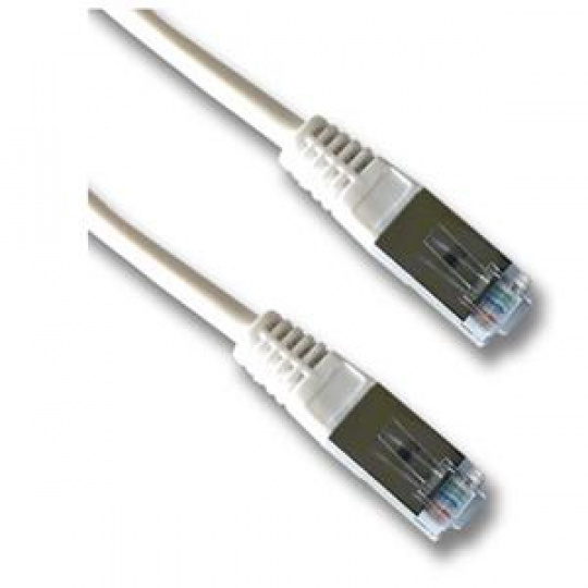 DATACOM Patch cord FTP CAT5E 0,5m bílý
