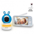 EVOLVEO Baby Monitor N5 - Set videochůvičky s 360° dohledem, obousměrnou komunikací a ukolébavkami,  modrá