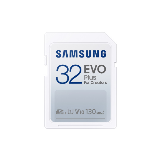 Samsung EVO Plus/SDHC/32GB/130MBps/UHS-I U1 / Class 10