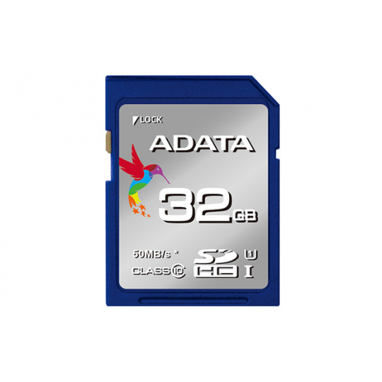 Adata/SD/32GB/50MBps/UHS-I U1 / Class 10