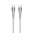 Datový kabel Forever USB-C/USB-C 1m 60W bílý