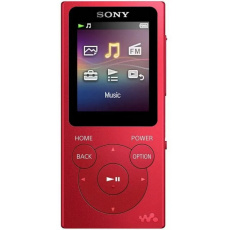 Sony MP3 8GB NW-E394L, červený