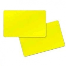 Premier (PVC) Yelow Cards,Card, 30 mil,500ks Premier (PVC) Yelow Cards,Card, 30 mil,500ks