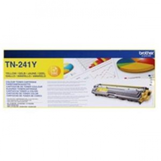 Brother - TN-241Y, yellow toner (až 1 400 stran)