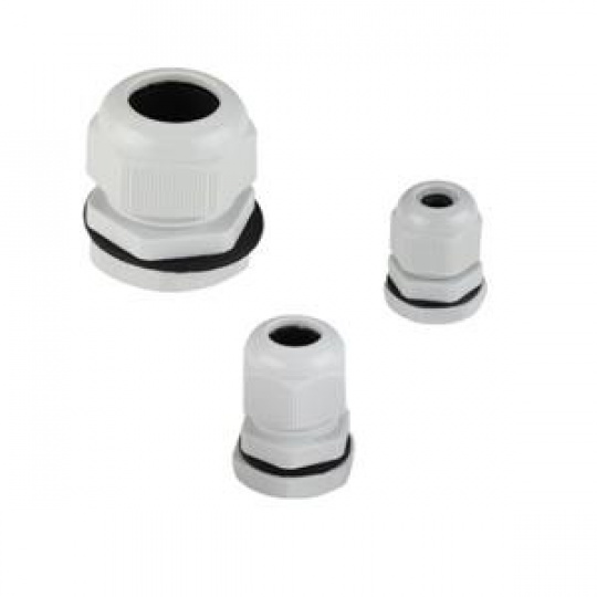 DATACOM Kabelová průchodka  PG9 (4 - 8 mm) šedá