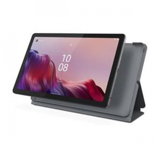 Lenovo TAB M9 + POUZDRO & FÓLIE WIFI  MTK Helio G80 8C/4GB/64GB/9"HD/IPS/400nitů/multitouch/8MPx/Android 12/stříbrná
