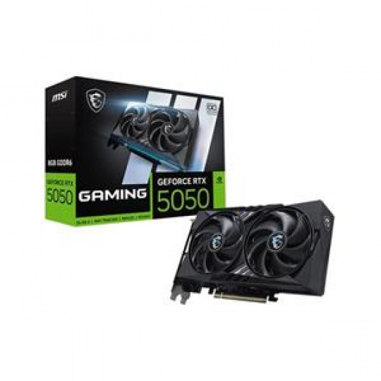 MSI GeForce RTX 5050/Gaming/OC/8GB/GDDR6 MSI GeForce RTX 5050/Gaming/OC/8GB/GDDR6