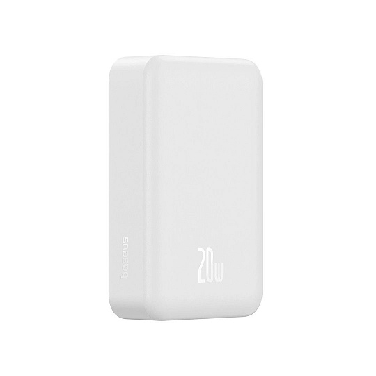 Baseus EnerFill FM41 Ultra Mini 20W Magnetická Powerbanka 20000mAh White Baseus EnerFill FM41 Ultra Mini 20W Magnetická Powerbanka 20000mAh White