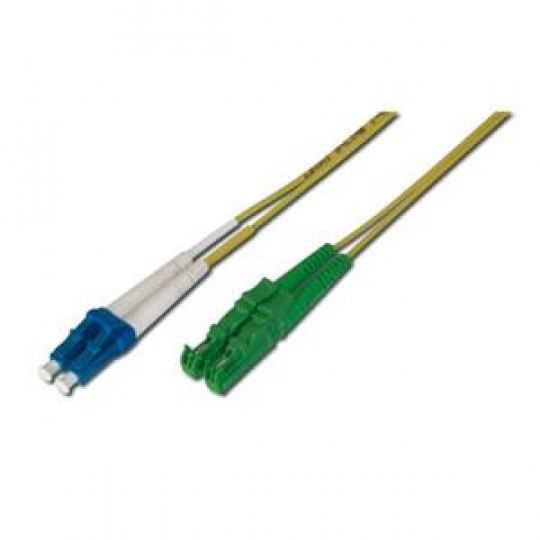 Digitus Fiber Optic Patch , E2000 8 ° APC to LC, 9/125 µ, Duplex 10 m