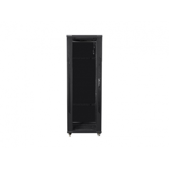 LANBERG Volně stojící skříň 19" 47U/800x800 (v rozloženém stavu) černá (RAL9004)