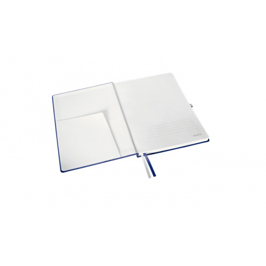 LEITZ Zápisník  STYLE A4, tvrdé desky, linkovaný, titanově modrá