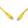 SOLARIX patch kabel CAT6 UTP PVC 0,5m žlutý snag proof